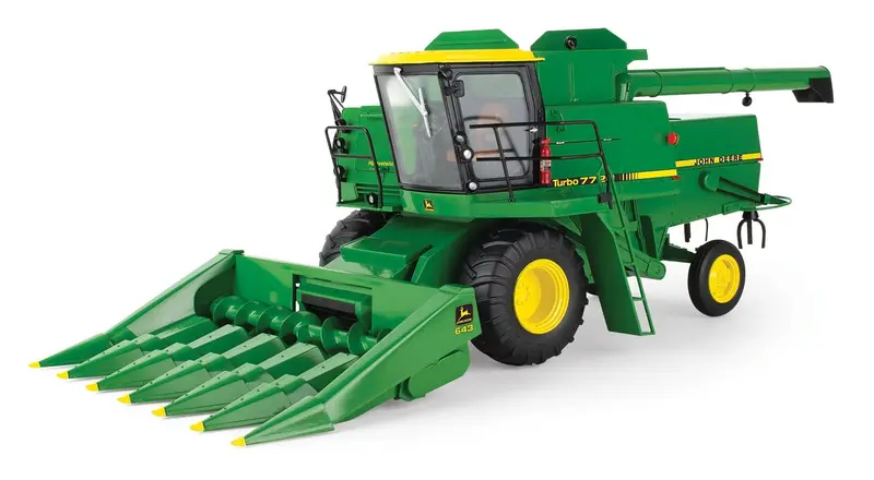 #45961 1/16 John Deere 7720 Turbo Combine With Grain & Corn Heads, Prestige Select Series #4 1