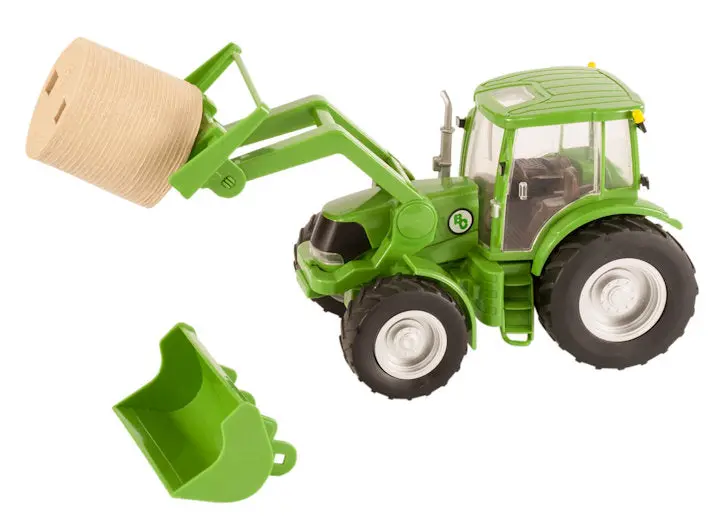 #459Bc 1/20 Big Country Green Tractor & Implements Set 1