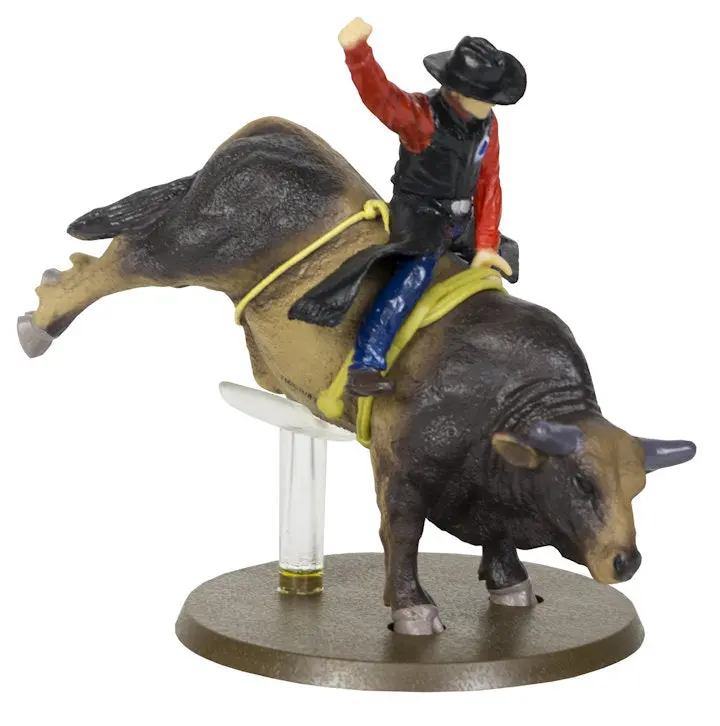 #461Bc 1/20 Pbr Sweet Pro's Bruiser Bull With Rider 1