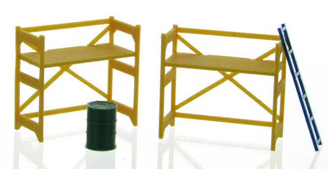 #50-150-Y 1/50 Yellow Scaffolding Set 1