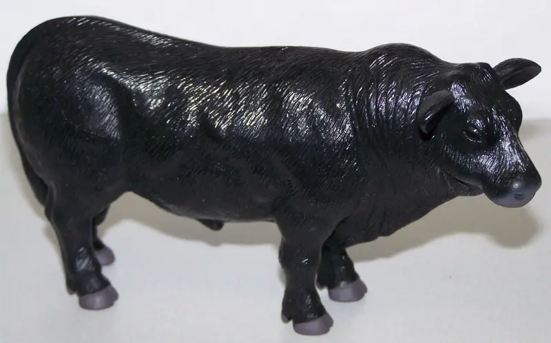 #500250 1/16 Black Angus Bull 1