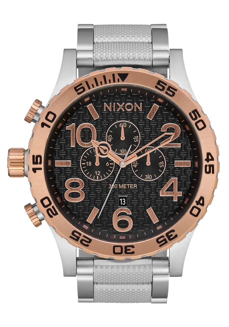 51-30 Chrono - Silver / Rose Gold / Black 1