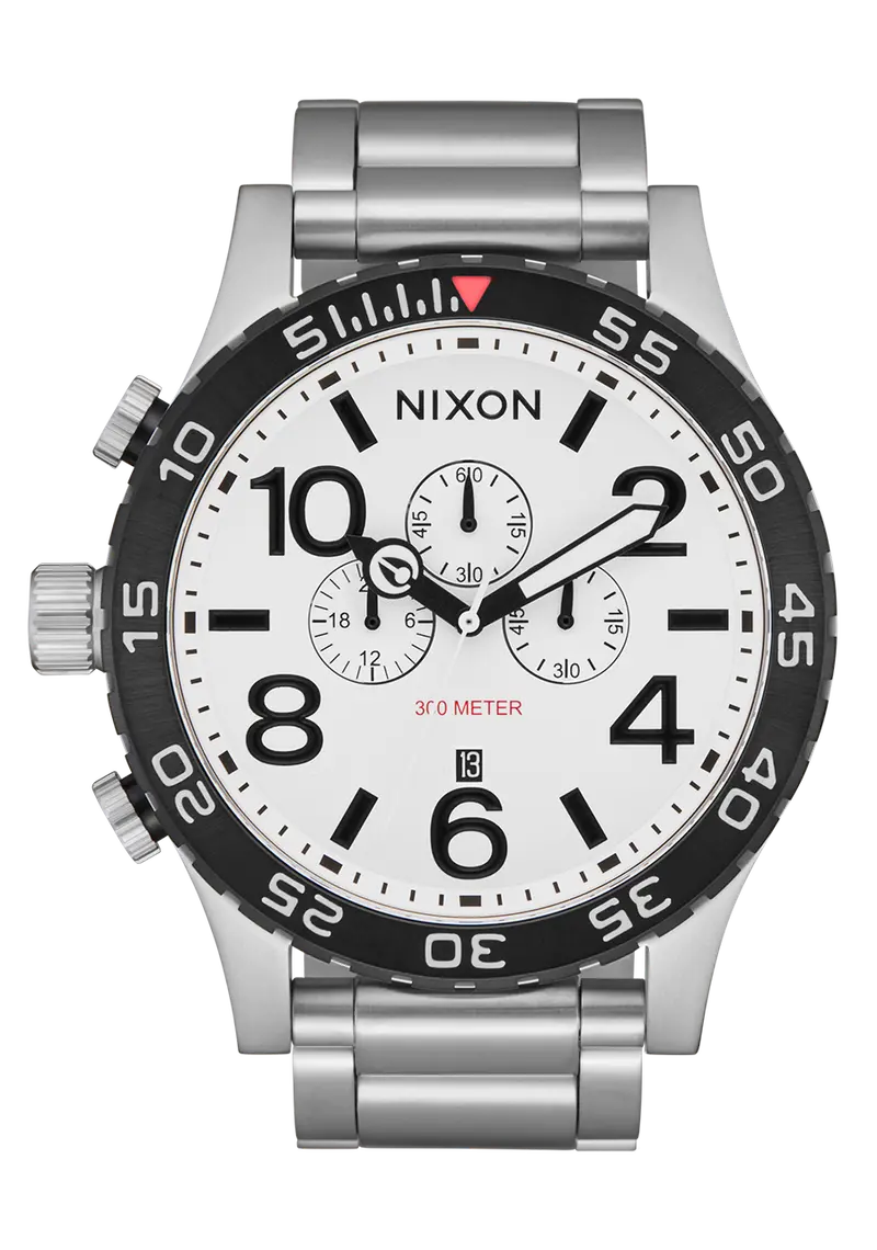 51-30 Chrono - Silver / White Lume 1