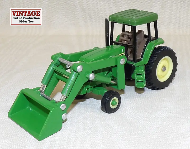 #5652Fo 1/64 John Deere 7800 Row Crop Tractor With Endloader - No Package, As Is 1