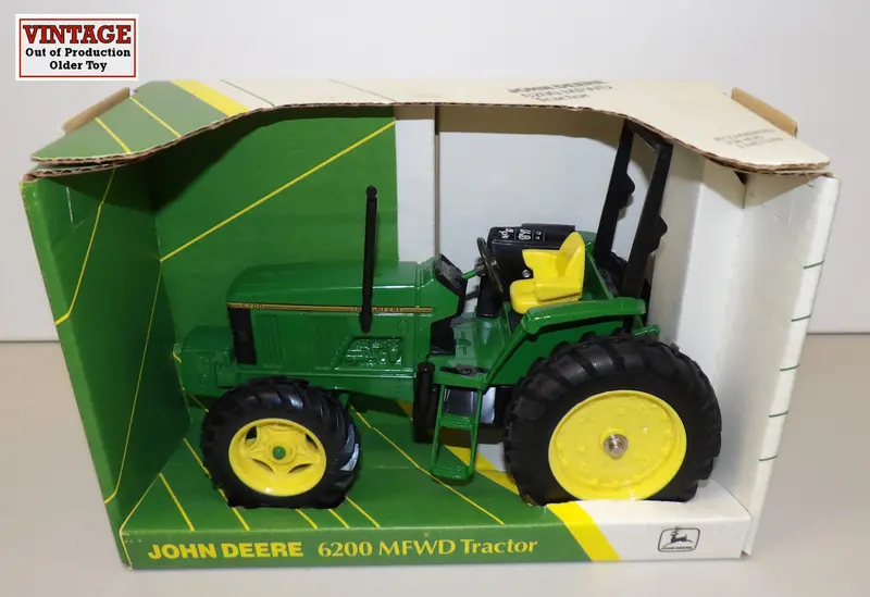 #5667Do 1/16 John Deere 6200 Mfwd Tractor With Rops 1