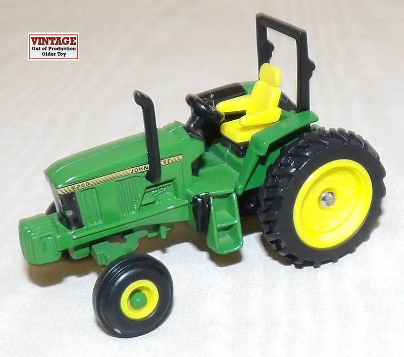 #5733 1/64 John Deere 6200 Row Crop Tractor With Rops - No Package, As Is 1