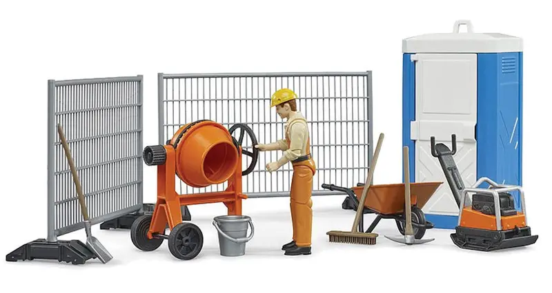 #62008 1/16 Bworld Construction Set 1