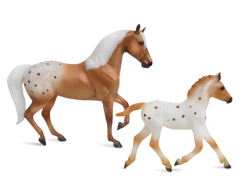 #62224 1/12 Effortless Grace - Appaloosa Mare & Foal Set 1