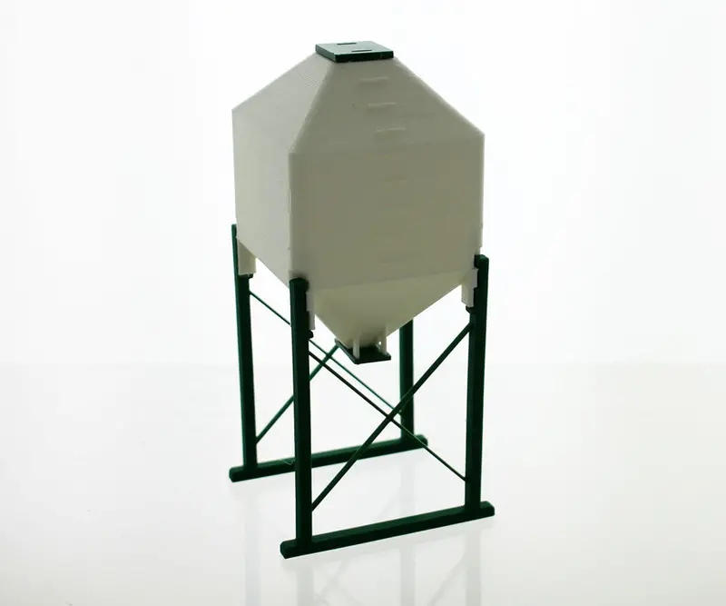 #64-344-Gr 1/64 Drive-Under Bulk Bin On Legs 1