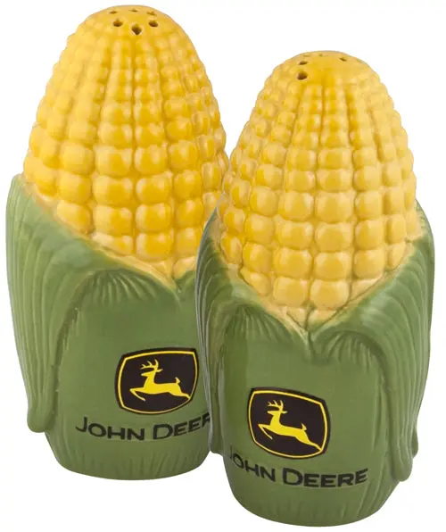 #6939 John Deere Corn Salt & Pepper Shaker Set 1