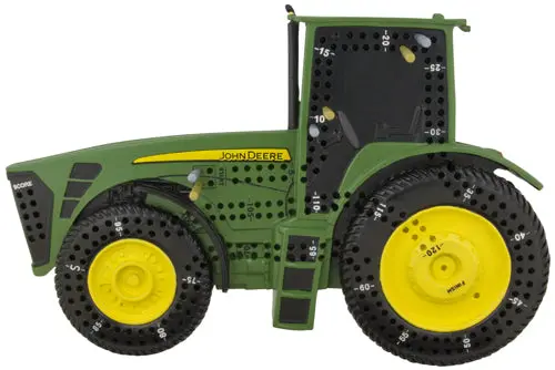 #6998 John Deere Tractor Cribbage Board 1