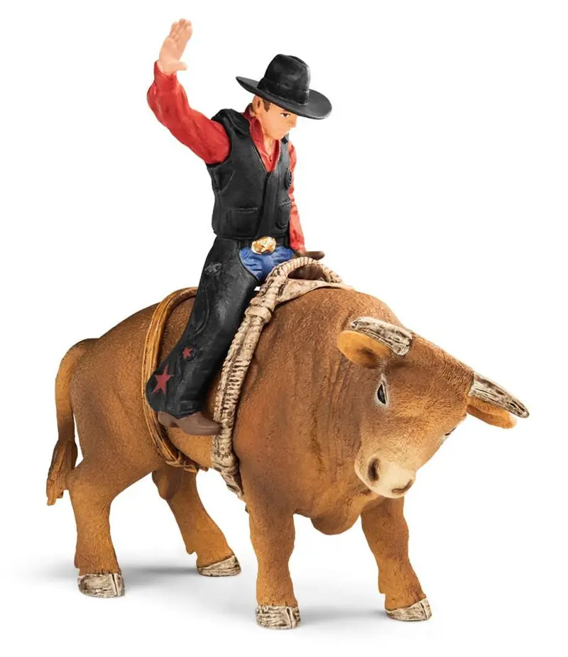 #72120S Bull Rider With Rodeo Bull Set 1