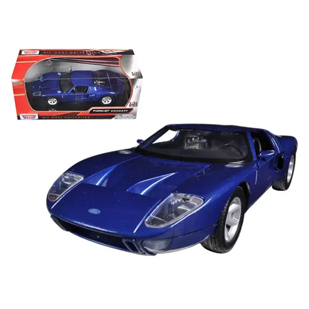 #73297Bl 1/24 Blue Ford Gt Concept 1