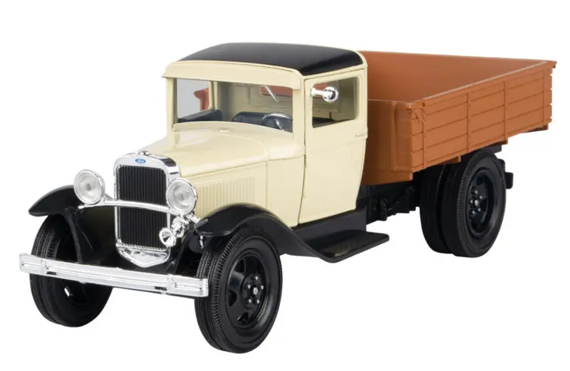 #79377Crm 1/24 Cream 1931 Ford Model Aa Pickup Truck 1