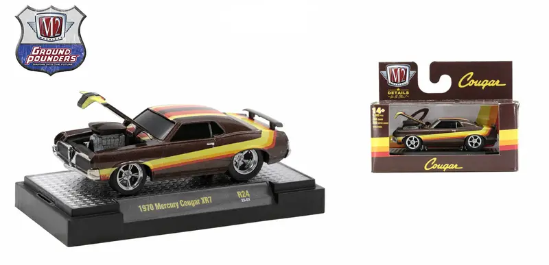 #82161-241 1/64 1970 Cougar Mercury Xr7 Ground Pounder 1