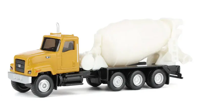 #84664Cs 1/87 Cat Ct681 Concrete Mixer Truck 1