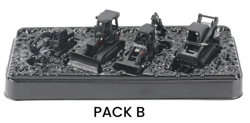 #85996B-B Cat Micro Constructors 4-Pc Black Edition Set B 1