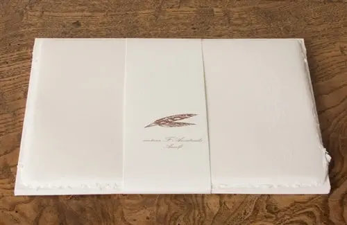 Amalfi Folded Stationery Set: 5.25 By 3.5 Inches 1