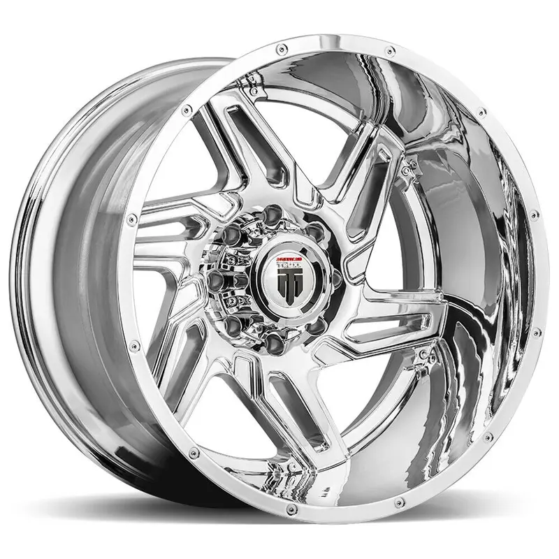 American Truxx Wheels At186 Spurs Chrome 1