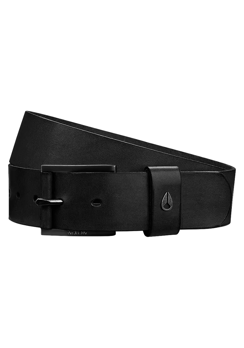 Americana Leather Belt - Black 1