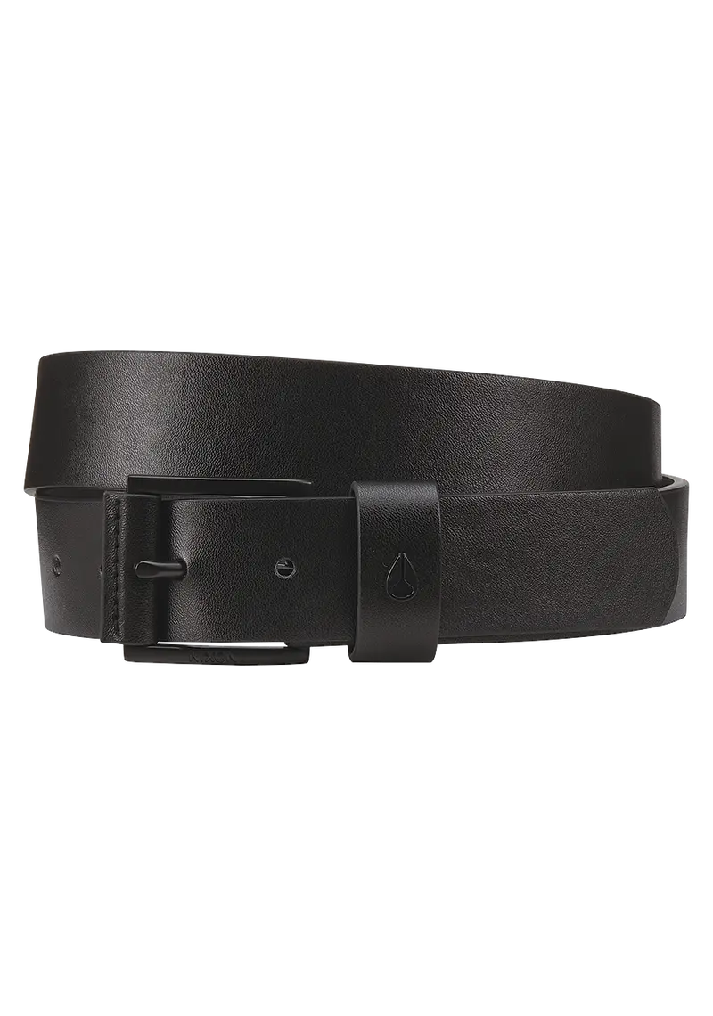 Americana Vegan Belt - All Black 1