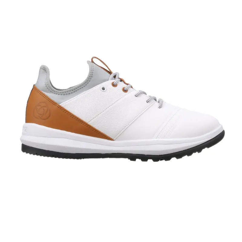 Athalonz Enve Golf Shoe White/Tan 1