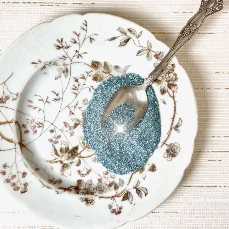 Authentic German Glass Glitter- Ocean Blue 1