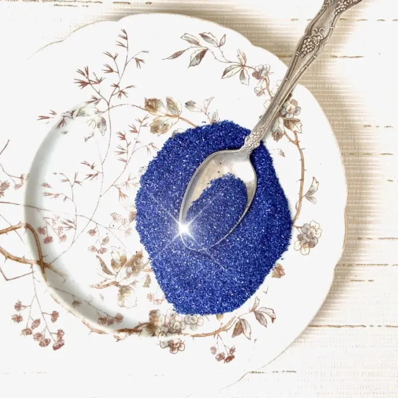 Authentic German Glass Glitter- Royal Blue 1