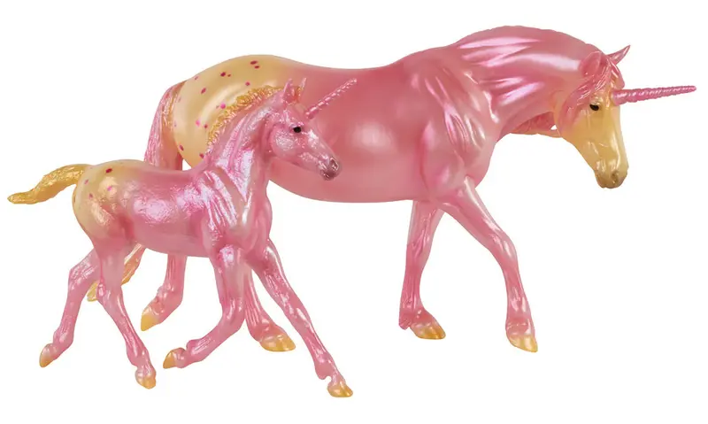 #B-Fs-10613 1/12 Candy Delights Cotton Sparkle & Sugar Puff Unicorn & Foal Set 1