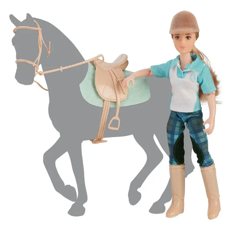 #B-Fs-10720 1/12 Greta, English Rider & Tack Set 1