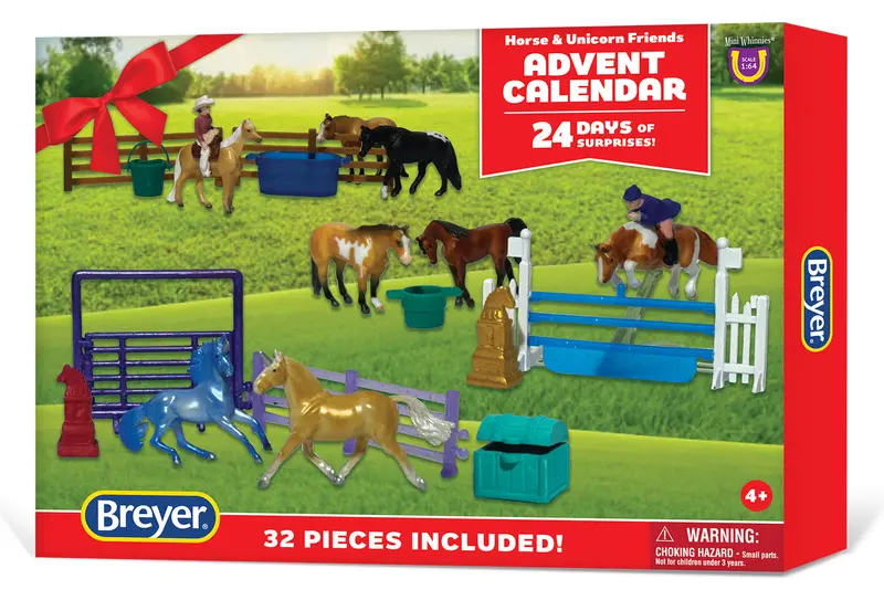 #B-Hp-10384 1/64 Horses & Unicorn Friends 2025 Advent Calendar 1