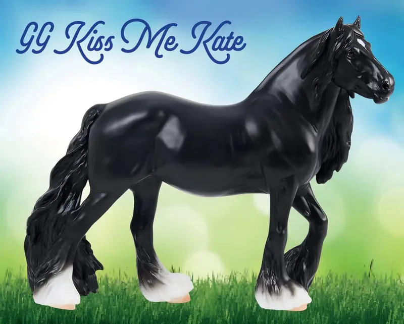 #B-Tr-10717 1/9 Gg Kiss Me Kate, Gypsy Vanner Mare 1