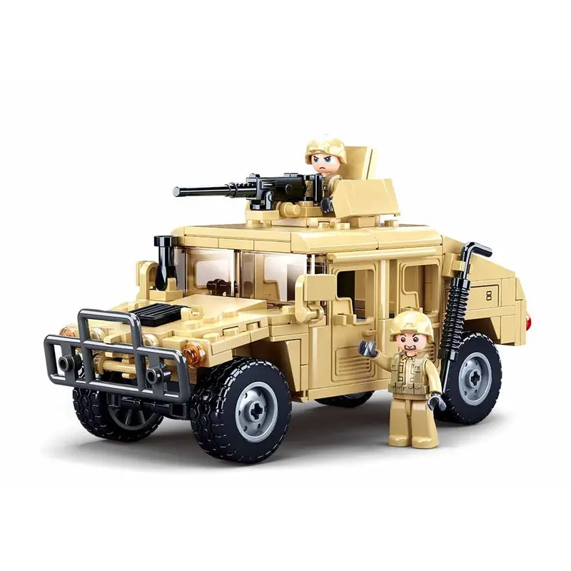 #B0837 Model Bricks Hummer Assault Vehicle Building Block Set 1