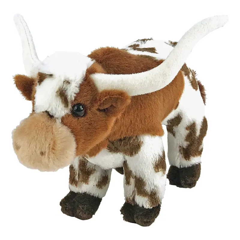 #Bc597 Woodrow The Longhorn Bull Plush 1