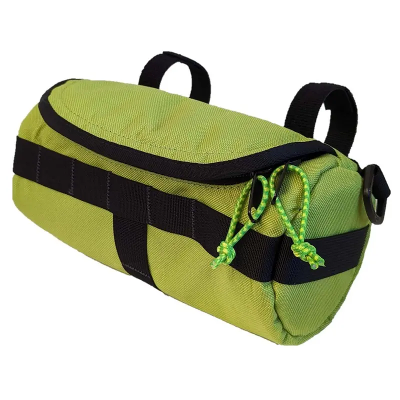 Bigmouth Burrito Handlebar Bag - Ski Lime Green 1