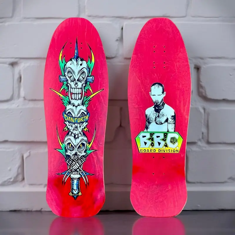Bill Danforth Bbc Totem Deck - Limited Edition Hand-Painted 1