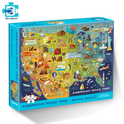 #Bl2008 American Road Trip Puzzle, 1000 Piece 1