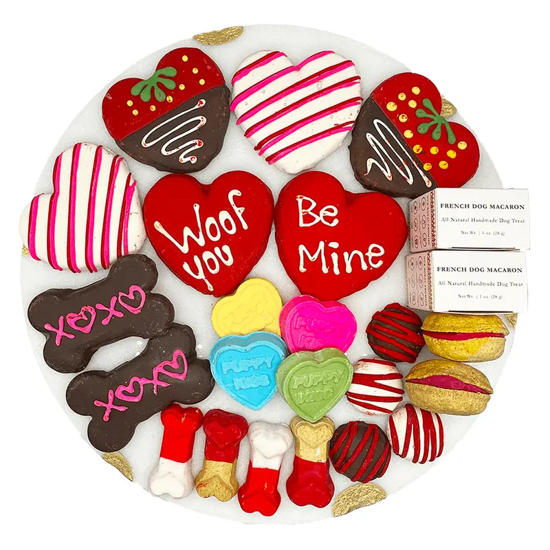 Bonne Et Filou Love My Dog Themed Treats Box 1