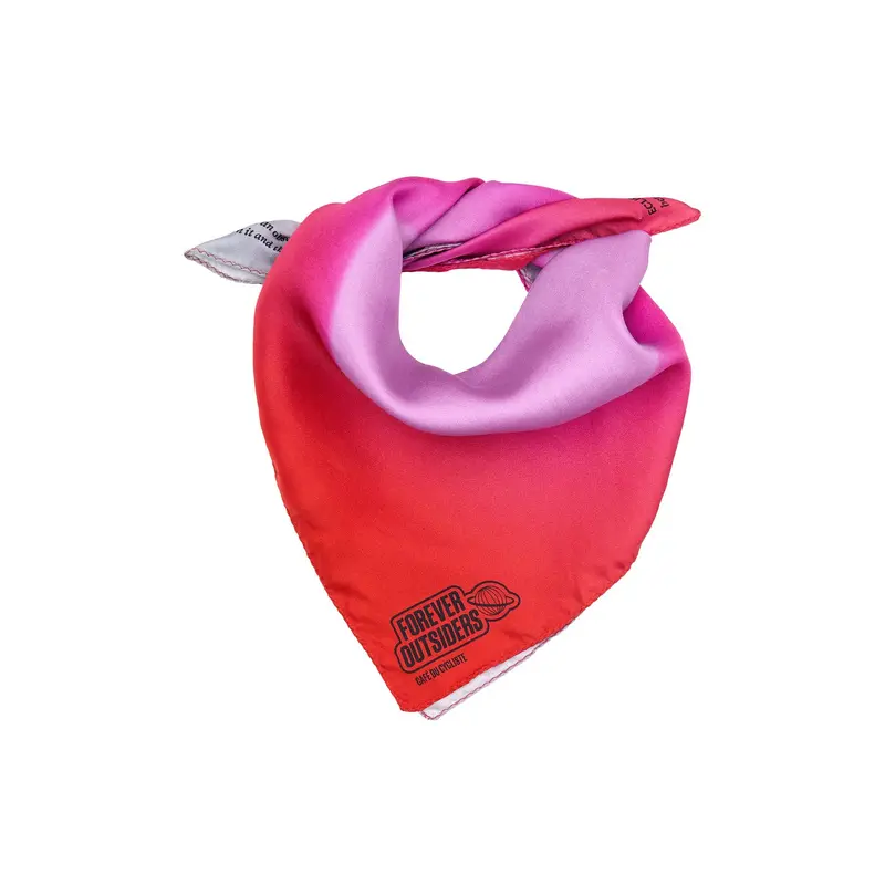 Cafe Du Cycliste Carre De Soie Silk Scarf 1