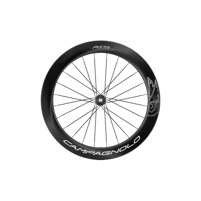 Campagnolo Pista Carbon Track Tubular Wheel - Rear 120Mm 1