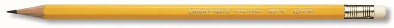 Caran D'ache School Graphite Pencil With Eraser 1
