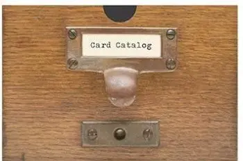 Card Catalog Notecard Set 1