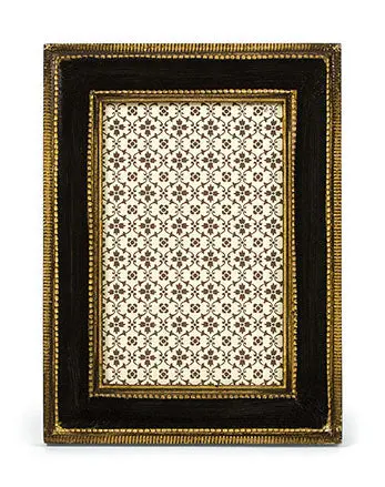 Cavallini & Co. 4 By 6 Inch Classico Black Florentine Frame 1