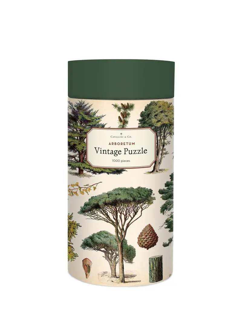 Cavallini & Co. Arboretum 1000 Piece Puzzle 1