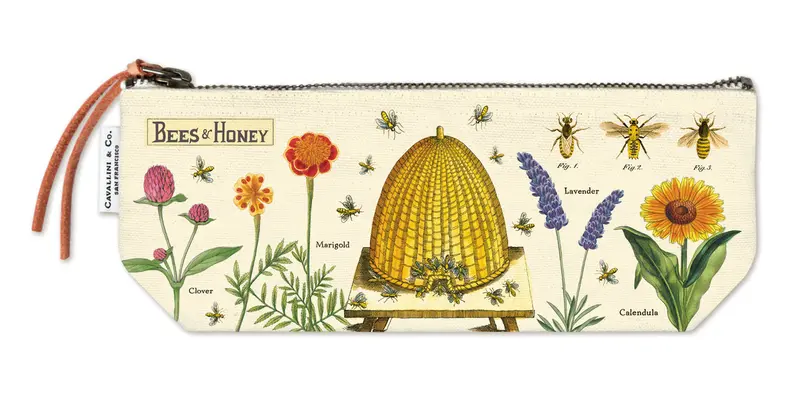 Cavallini & Co. Bees And Honey Mini Pouch 1