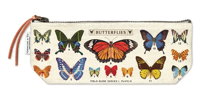 Cavallini & Co. Butterflies Mini Pouch 1