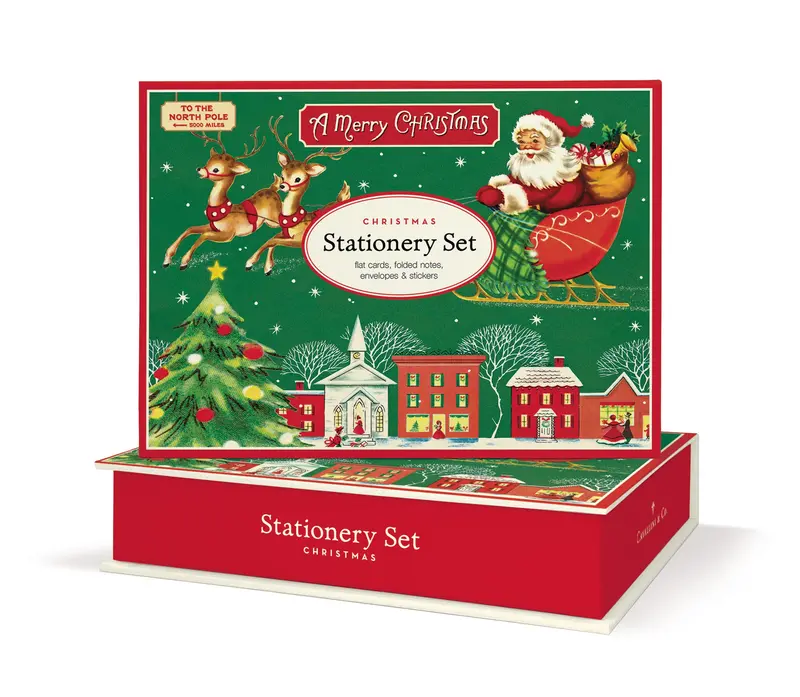 Cavallini & Co. Christmas Stationery Set 1