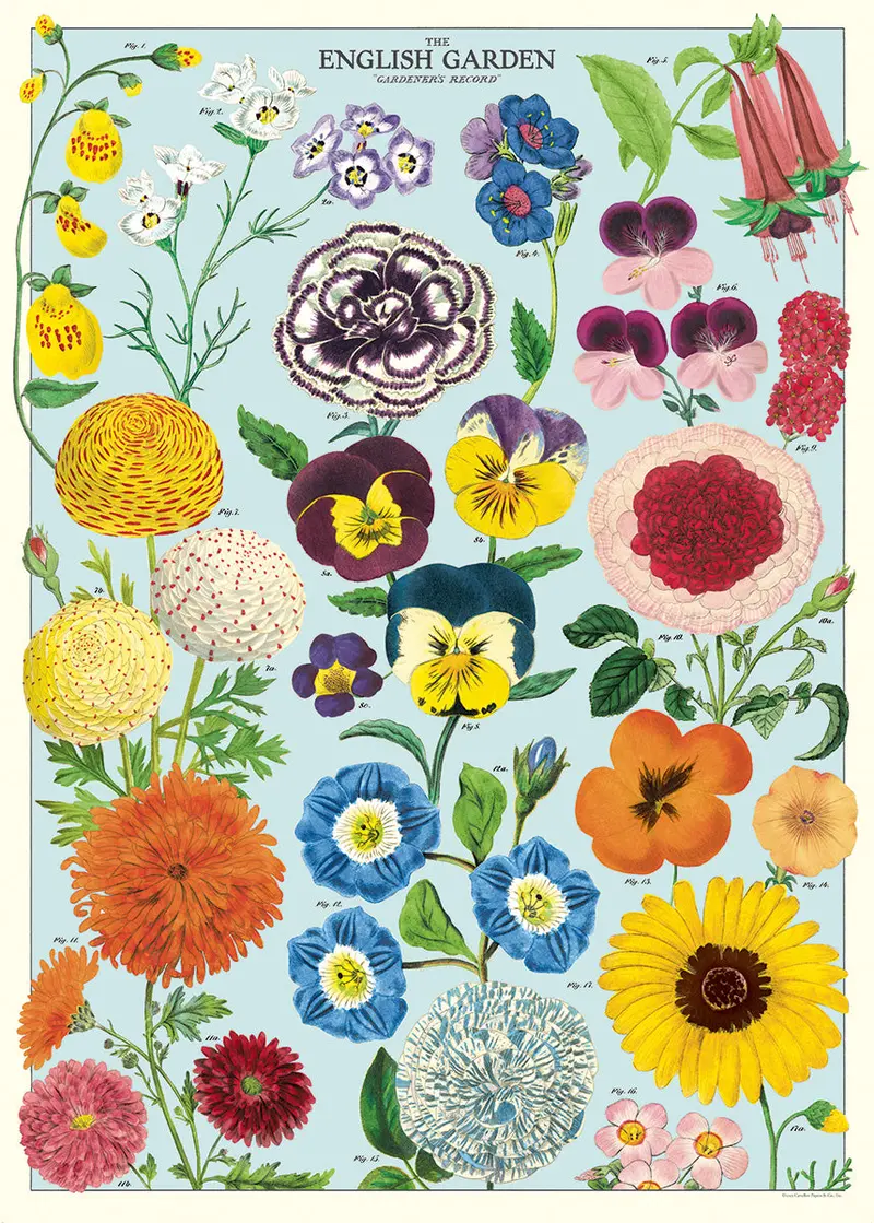 Cavallini & Co. English Garden Decorative Paper 1