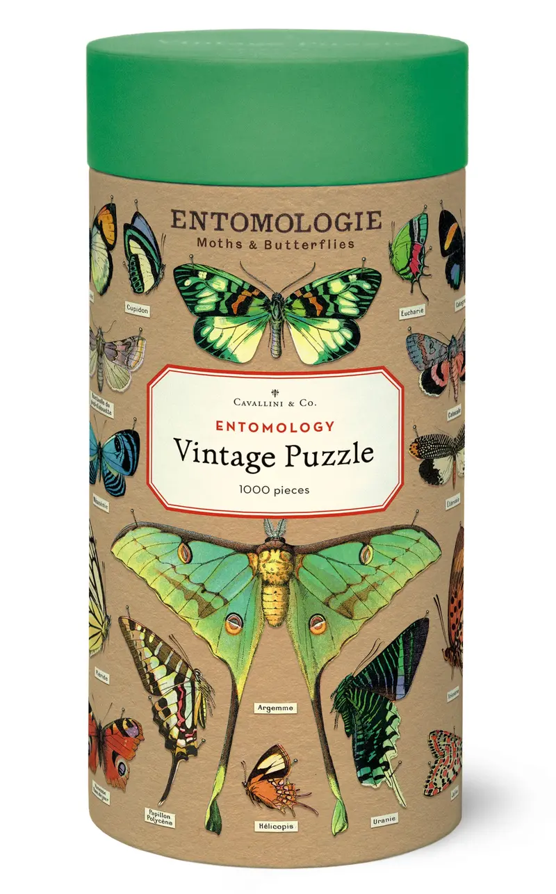 Cavallini & Co. Entomology 1000 Piece Puzzle 1