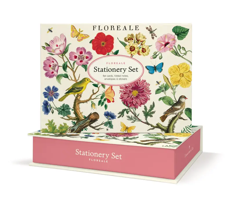 Cavallini & Co. Floreale Stationery Set 1